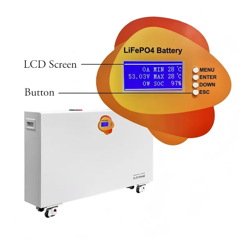 bateria de íon de lítio solar de 5kwh 10kwh 15kwh 20kwh LiFePO4