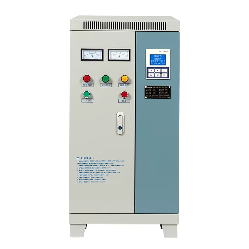 Gabinete de distribuição de energia para partida suave de baixa tensão