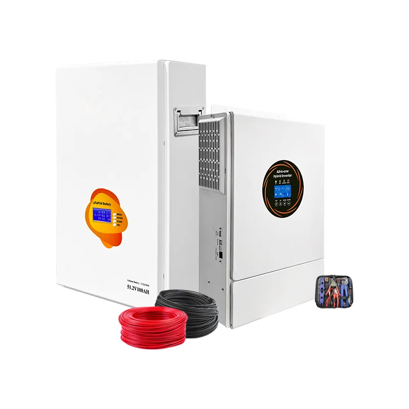 Solar 10kw 48v fora da rede Ess tudo em uma bateria alternativa híbrida 310Ah 15kwh