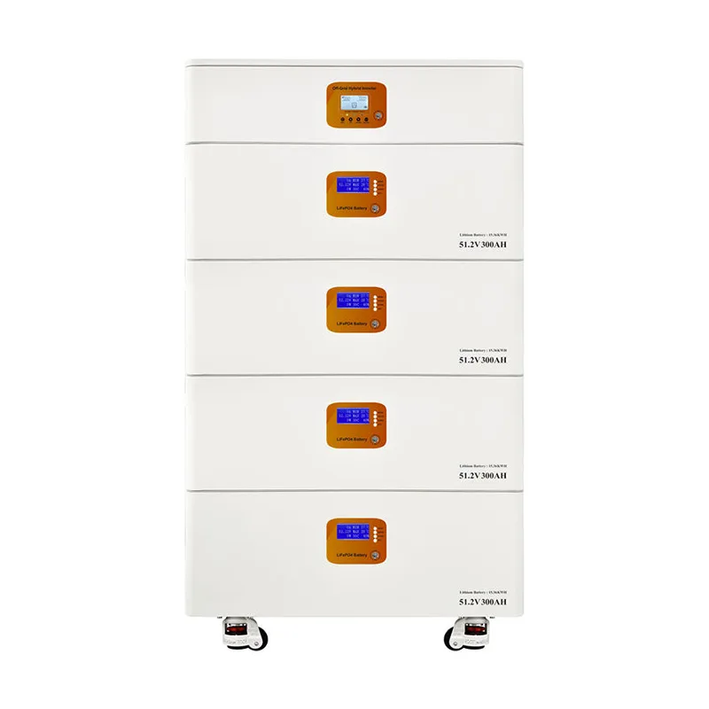 Bateria empilhada de armazenamento de energia de lítio solar de 60 kW